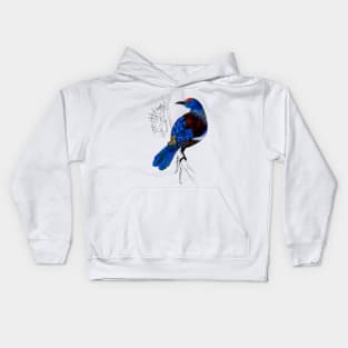 Tui - New Zealand bird Kids Hoodie